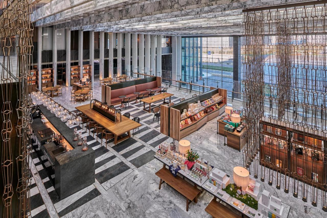 Mumian Beijing Daxing International Airport, Part Of Hyatt Pequim Exterior foto The lobby of the hotel