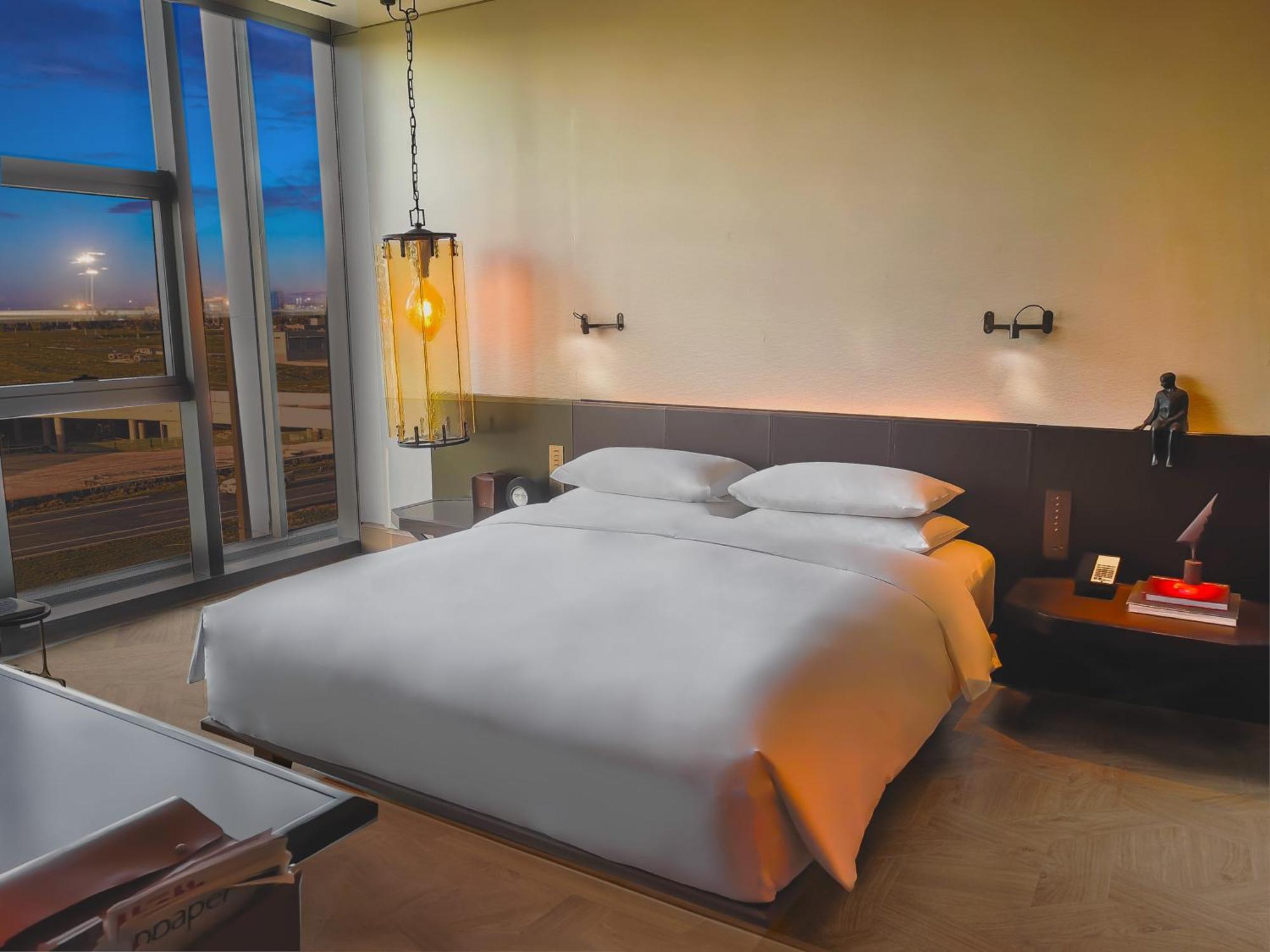 Mumian Beijing Daxing International Airport, Part Of Hyatt Pequim Exterior foto A bedroom at the hotel